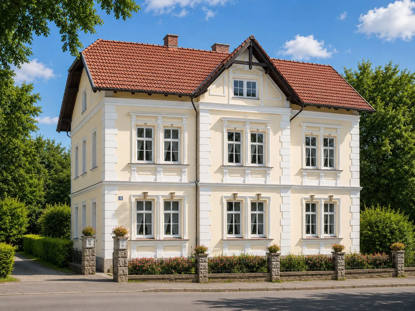 Außenansicht der Residenz Royal in Gmünd im Waldviertel